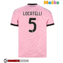 Moške Nogometnih dresov Juventus Manuel Locatelli #5 Gostujoči 2026-27 Kratki rokavi